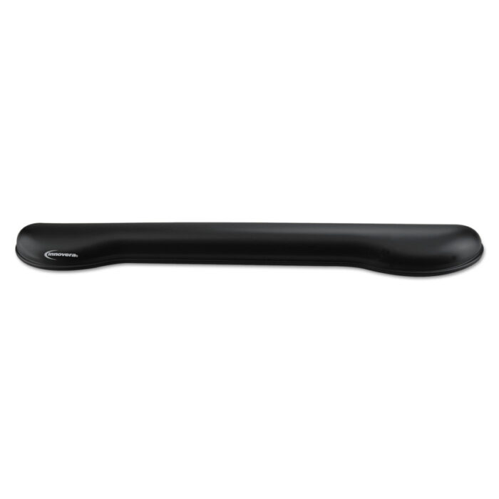 Innovera Softskin Gel Keyboard Wrist Rest, 18.5 x 2.87, Black (IVR51451)