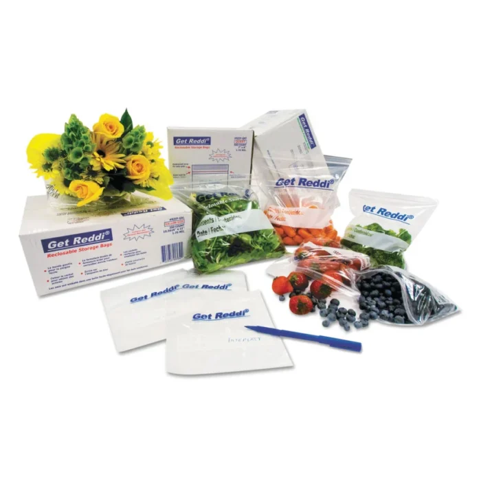 Inteplast Group Food Bags, 4.5 gal, 10 x 4 x 20, Clear, 1,000Carton (IBSPB100420R)