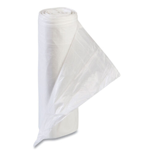 Inteplast Group High-Density Commercial Can Liner Value Pack, 55 gal, 11 mic, 36 x 58, Clear, Interleaved Roll, 25 BagsRoll, 8 RollsCT (IBSVALH3660N12)