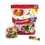 Jelly Belly 50 Flavors Jelly Beans Assortment, 3 lb Standup Bag (GRR22000020)