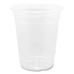 Karat PET Plastic Cups, 92 mm Rim Diameter, 12 oz, Clear, 1,000Carton (KRTCKC12S)