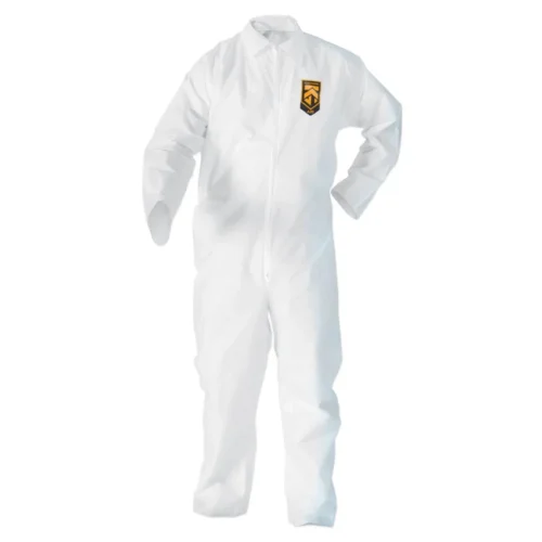 KleenGuard A20 Breathable Particle Protection Coveralls, 3X-Large, White, 20Carton (KCC49006)