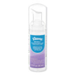 Kleenex Ultra Moisturizing Foam Hand Sanitizer, 1.5 oz Pump Bottle, Unscented, 24Carton (KCC34604)