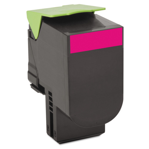 Lexmark 70C00MG Return Program Toner, 1,000 Page-Yield, Magenta (LEX70C00MG)