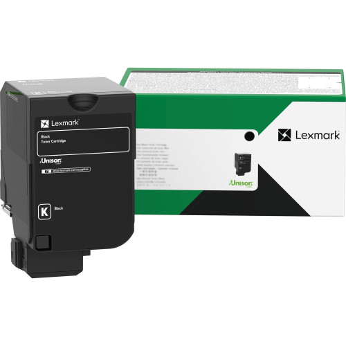 Lexmark 71C10K0 Return Program Toner Cartridge, 5,000 Page-Yield, Black (LEX71C10K0)