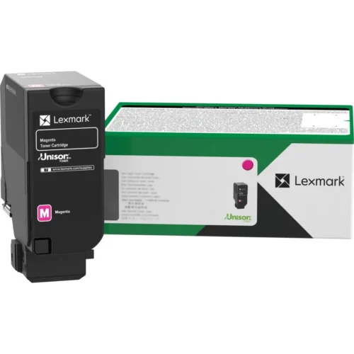 Lexmark 71C1XM0 Return Program Toner Cartridge, 12,500 Page-Yield, Magenta (LEX71C1XM0)