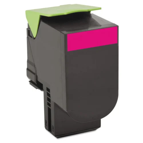 Lexmark 80C10M0 Return Program Toner, 1,000 Page-Yield, Magenta (LEX80C10M0)