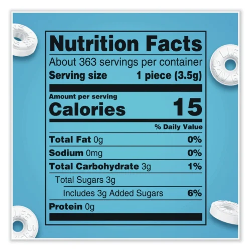 LifeSavers Hard Candy Mints, Pep-O-Mint, 44.93 oz Bag (LFS27625)