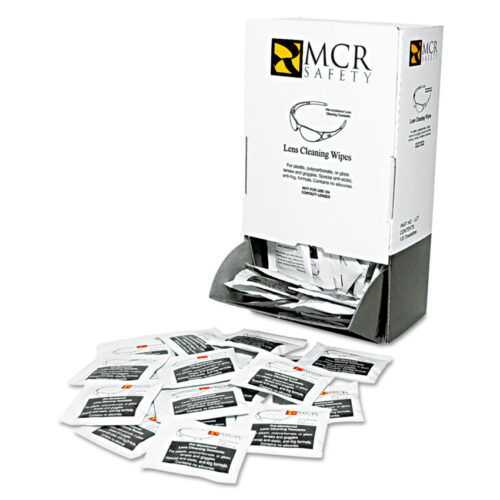 MCR Safety Lens Cleaning Towelettes, 100Box (CRWLCT)