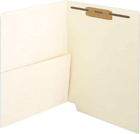 Medical Arts Press Economy End Tab File Folder, Straight Tabs, Letter Size, 0.75 Expansion, 100Box (MAQ31456)