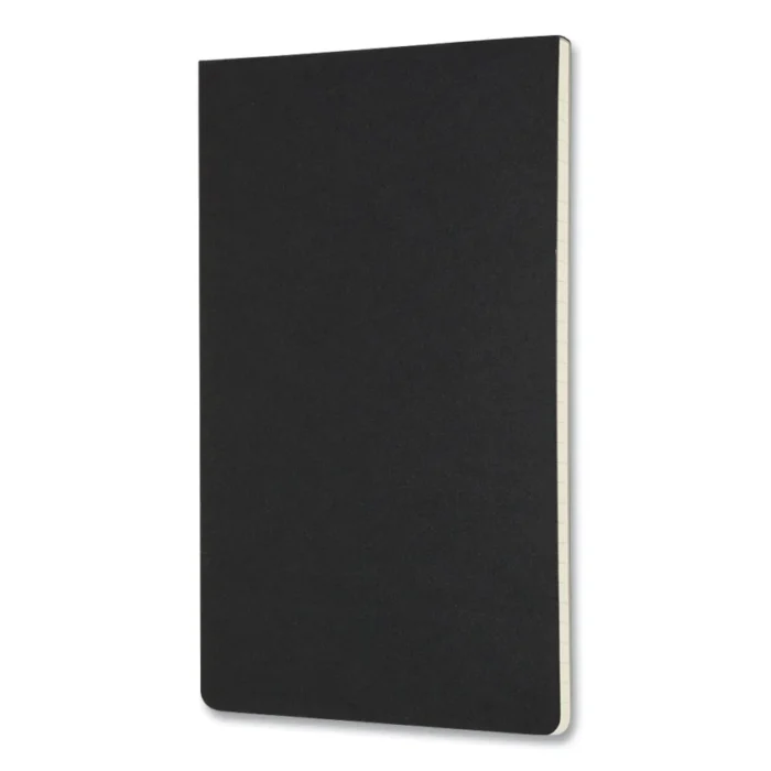 Moleskine PRO Pad, Meeting-MinutesNotes Format, Black Cover, 96 Ivory 5 x 8.25 Sheets (HBG620916)