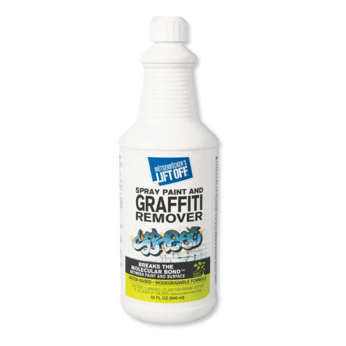 Motsenbocker's Lift-Off 4 Spray Paint Graffiti Remover, 32oz, Bottle, 6Carton (MOT41103)