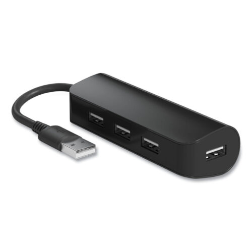 NXT Technologies USB 2.0 Hub, 4 Ports, Black (NXT24401668)