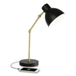 OttLite Wellness Series Adapt LED Desk Lamp, 7 to 22 High, Black (OTTCS01B19SHPR)
