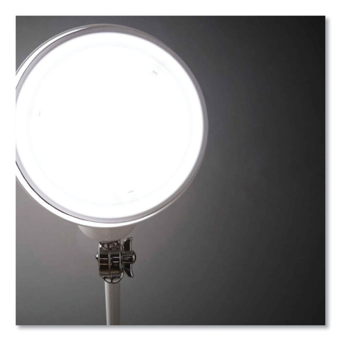 OttLite Wellness Series Revive LED Desk Lamp, 15.5 High, White (OTTF1485009SHPR)