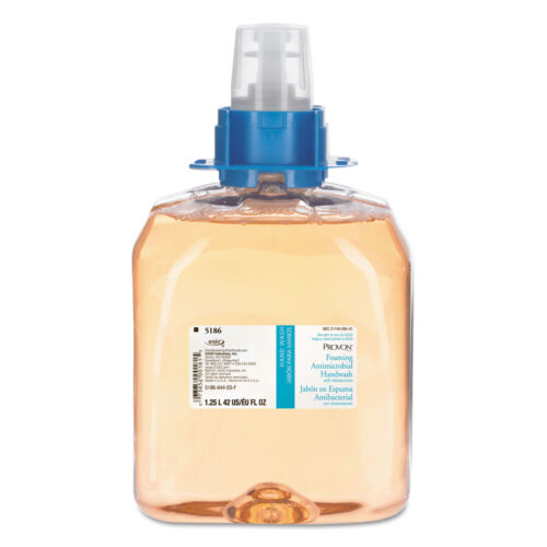 PROVON Foaming Antimicrobial HandwashMoisturizer Refill, For FMX-12 Dispenser, Light Floral Scent, 1,250 mL (GOJ518604EA)