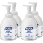 PURELL Advanced Green Certified Instant Hand Sanitizer Foam, 535 ml Bottle, Unscented, 4Carton (GOJ579104CT)