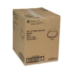 Pactiv Evergreen EarthChoice Strawless RPET Lid, Dome Lid, Fits 9 oz to 20 oz A Cups, Clear, 900Carton (PCTYPDL20CNH)
