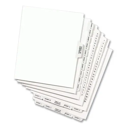 Pendaflex Blank Inserts For Hanging File Folders, Compatible with 42 Series Tabs, 15-Cut, White, 2 Wide, 100Pack (PFX242) (4)