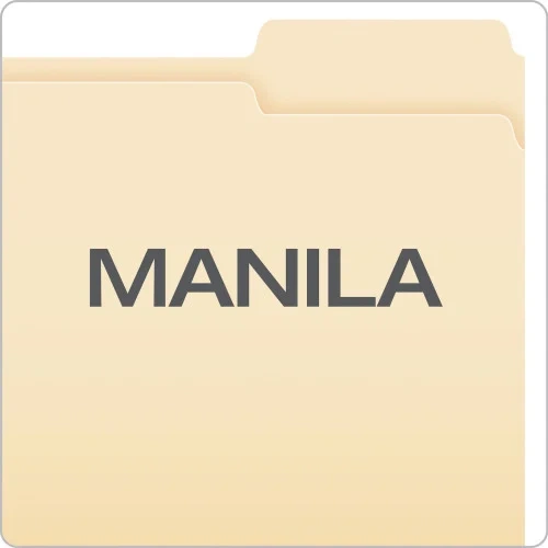 Pendaflex Manila File Folders, 13-Cut Tabs Right Position, Letter Size, 0.75 Expansion, Manila, 100Box (PFX752133) (3)