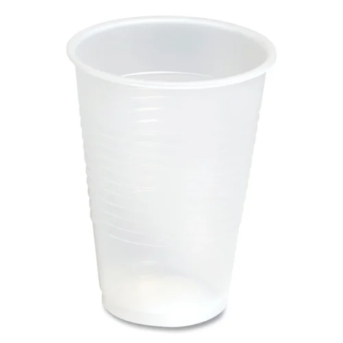 Perk Plastic Cold Cups, 12 oz, Clear, 50Pack (PRK24393964)