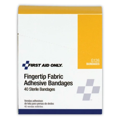 PhysiciansCare by First Aid Only First Aid Fingertip Bandages, 1.75 x 3, 40Box (ACMG126)