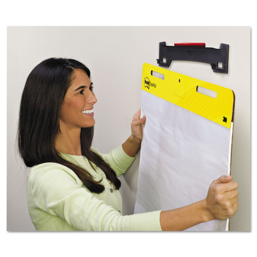 Post-it Wall Easel, Adhesive Mount, Plastic, Smoke, 2Pack (MMMEH5592PK)