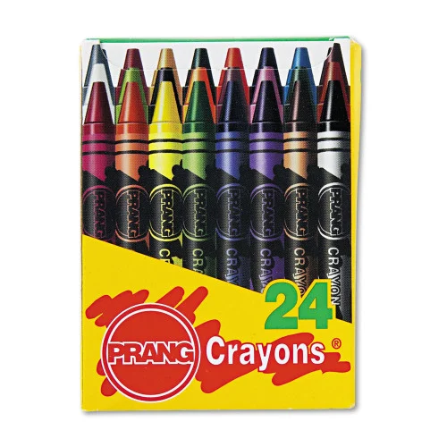Prang Crayons Made with Soy, 24 ColorsBox (DIX00400)