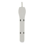 Protect It! Home Computer Surge Protector, 6 AC Outlets, 2 ft Cord, 180 J, Light Gray (TRPTLP602)