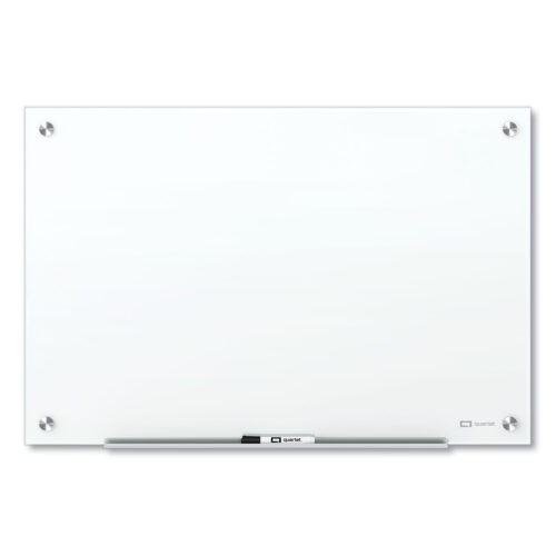 Quartet Brilliance Glass Dry-Erase Boards, 72 x 48, White Surface (QRTG27248W)