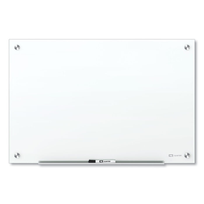 Quartet Brilliance Glass Dry-Erase Boards, 72 x 48, White Surface (QRTG27248W)