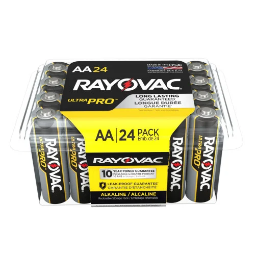 Rayovac Ultra Pro Alkaline AA Batteries, 24Pack (RAYALAA24PPJ)