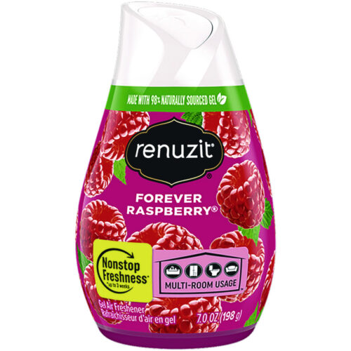 Renuzit Adjustables Air Freshener, Forever Raspberry, 7 oz Solid, 12Carton (AMY43111CT)