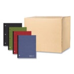 Roaring Spring Earthtones Wireless 1 Subject Notebook, MediumCollege Rule, Randomly Assorted Covers, (70) 11 x 8.5 Sheets, 24Carton (ROA20198CS)