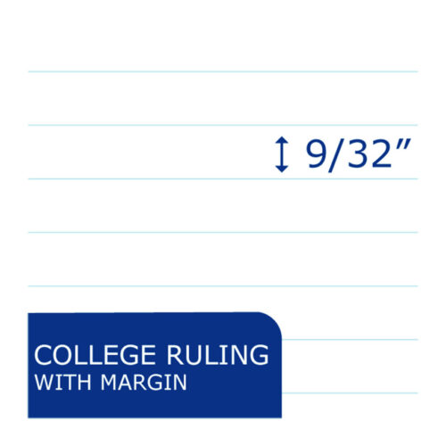 Roaring Spring Studio Series Notebook, 1-Subject, College Rule, Assorted Cover Set 3, (70) 11 x 9 Sheets (ROA11323)