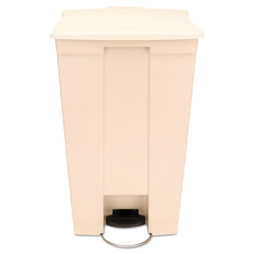 Rubbermaid Commercial Legacy Step-On Receptacle, 23 gal, Polyethylene, Beige (RCP614600BG)