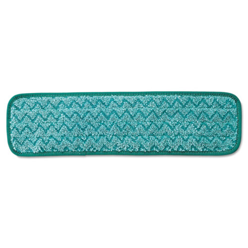 Rubbermaid Commercial Microfiber Dust Pad, 18.5 x 5.5, Green (RCPQ412GRE)