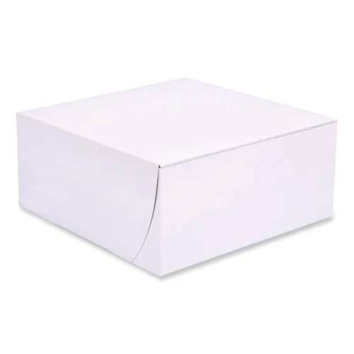SCT Bakery Boxes, Standard, 9 x 9 x 4, White, Paper, 200Carton (SCH1561)