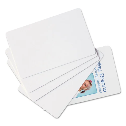 SICURIX SICURIX Blank ID Card, 2 18 x 3 38, White, 100Pack (BAU80300)