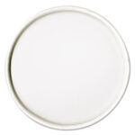 SOLO Spiral-Wound Paper Hot Cup Lids, Fits 16 oz Cups, White, 25Sleeve, 20 SleevesCarton (SCCCA16A)