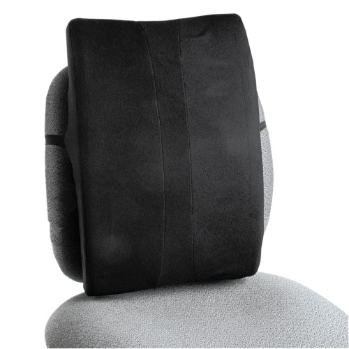 Safco Remedease Full Height Backrest, 14 x 3 x 19.5, Black (SAF71301)