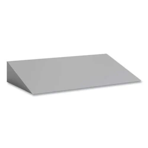 Safco Triple Sloped Metal Locker Hood Addition, 36w x 18d x 6h, Gray (SAF5518GR)