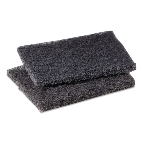 Scotch-Brite Griddle Polishing Pad, 4 x 5.25, Gray, 60Carton (MMM19970)