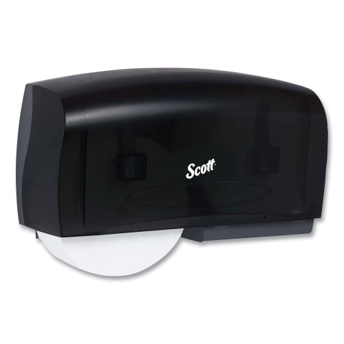 Scott Essential Coreless Twin Jumbo Roll Tissue Dispenser, 20 x 6 x 11, Black (KCC09608)