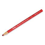 Sharpie Peel-Off China Markers, Red, Dozen (SAN2059)