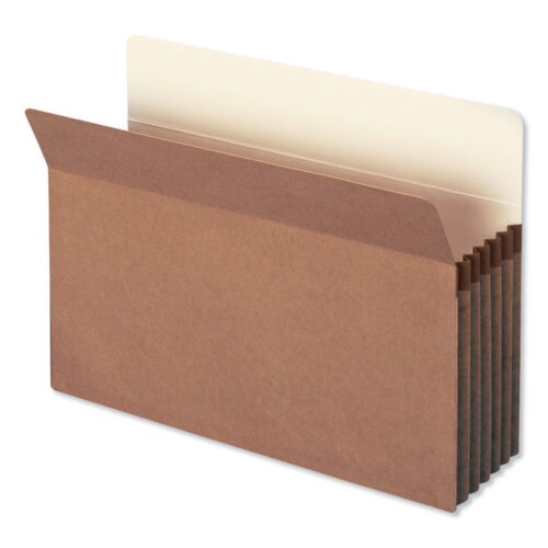 Smead Redrope Drop Front File Pockets, 5.25 Expansion, Legal Size, Redrope, 10Box (SMD74234)