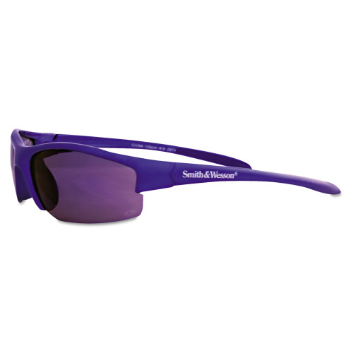 Smith & Wesson Equalizer Safety Eyewear, Blue Frame, Blue Mirror Lens (SMW21301)