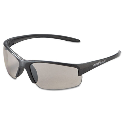 Smith & Wesson Equalizer Safety Eyewear, Gunmetal Frame, IndoorOutdoor Lens (SMW21298)
