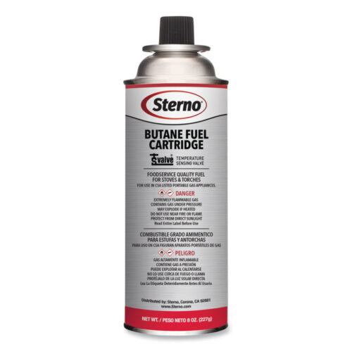 Sterno Butane Fuel Cartridge, 8 oz (STE50162)