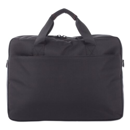 Stride Stride Executive Briefcase, Fits Devices Up to 15.6, Polyester, 4 x 4 x 11.5, Black (SWZEXB1020SMBK)